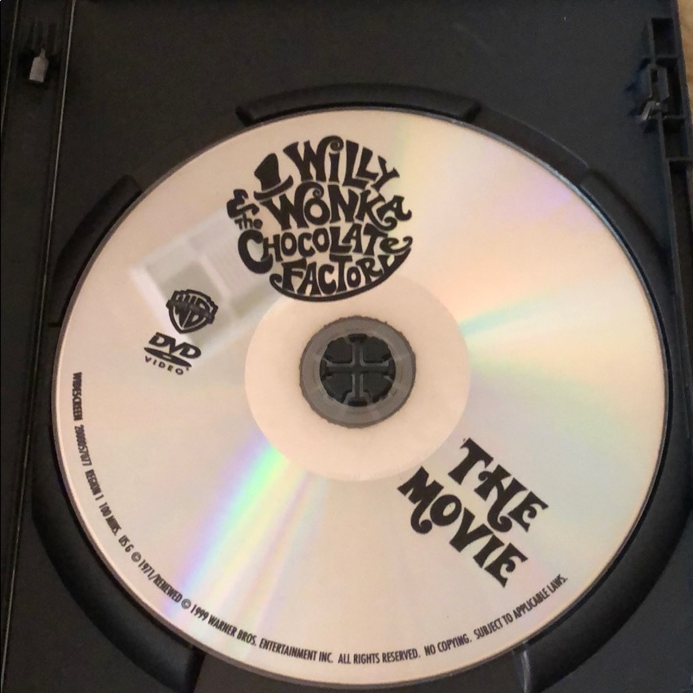 🎄WILLY WONKA & THE CHOCOLATE FACTORY DVD - Picture 3 of 5